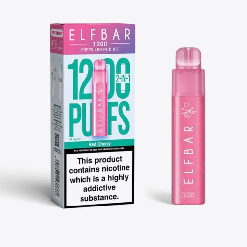 2 in 1 Elfbar 1200 Puffs Prefilled Pod Kit - Mcr Vape Distro