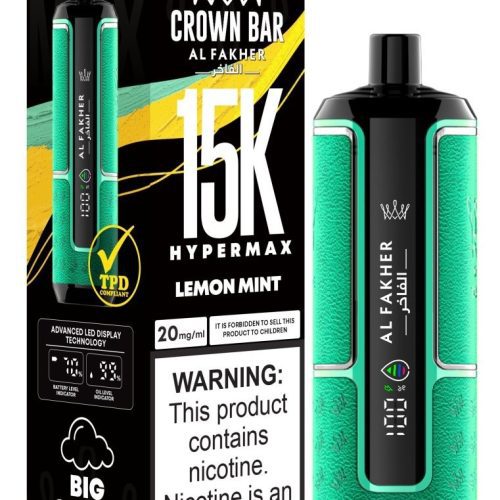 Al Fakher Hypermax 15k Puffs Disposable Vape (Box of 5) - Mcr Vape Distro