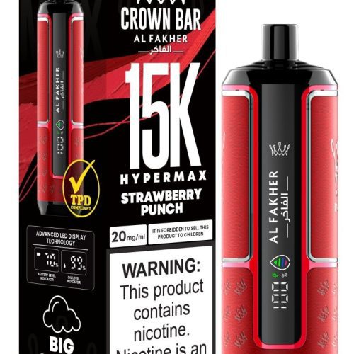 Al Fakher Hypermax 15k Puffs Disposable Vape (Box of 5) - Mcr Vape Distro