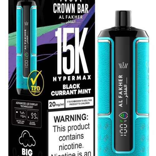 Al Fakher Hypermax 15k Puffs Disposable Vape (Box of 5) - Mcr Vape Distro