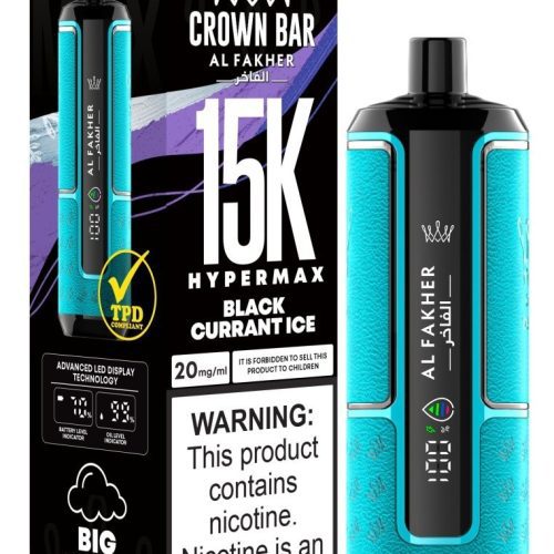 Al Fakher Hypermax 15k Puffs Disposable Vape (Box of 5) - Mcr Vape Distro