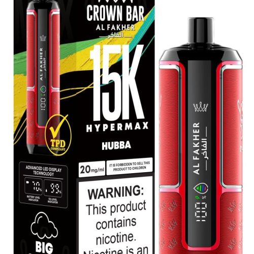 Al Fakher Hypermax 15k Puffs Disposable Vape (Box of 5) - Mcr Vape Distro