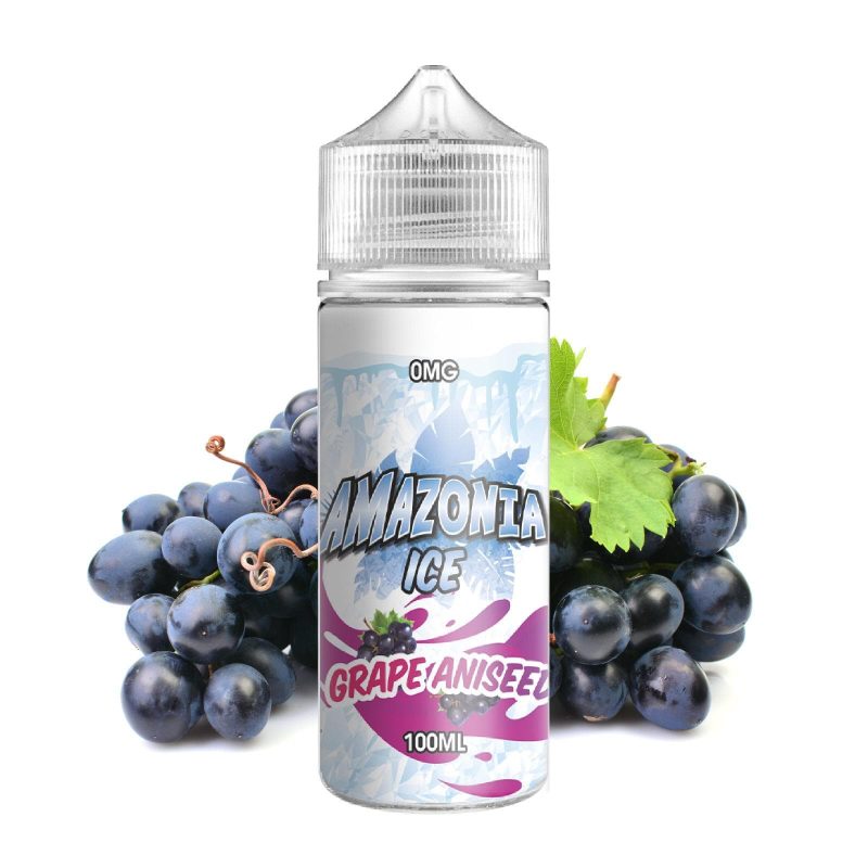 amazonia ice grape aniseed 100ml mcr vape distro 397255