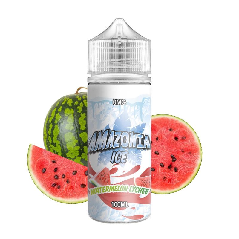 amazonia ice watermelon lychee 100ml mcr vape distro 230824