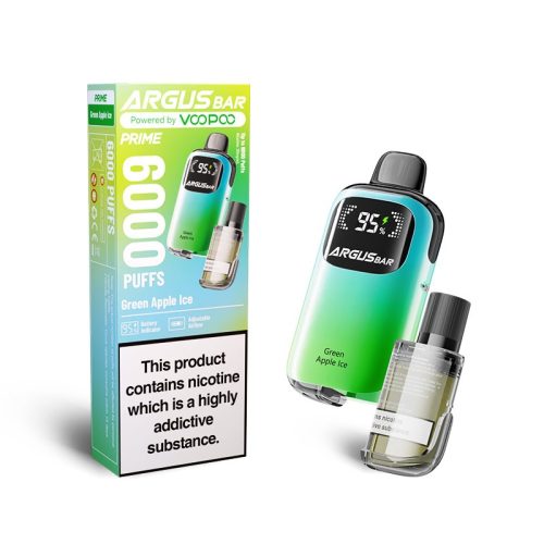 ARGUS Bar Prime 6000 Disposable Vape Box of 5 - Mcr Vape Distro