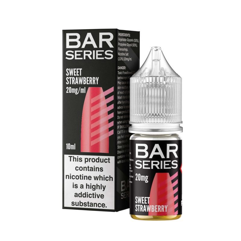 Bar Series Salts - 10ml - Nic Salts - Box of 10 - Mcr Vape Distro