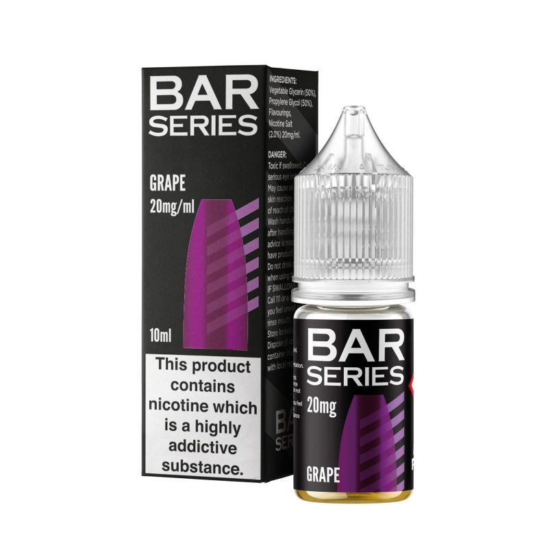 Bar Series Salts - 10ml - Nic Salts - Box of 10 - Mcr Vape Distro