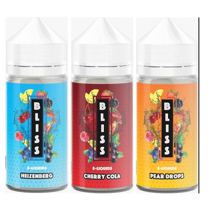 bliss 100ml shortfill e liquids mcr vape distro 757845