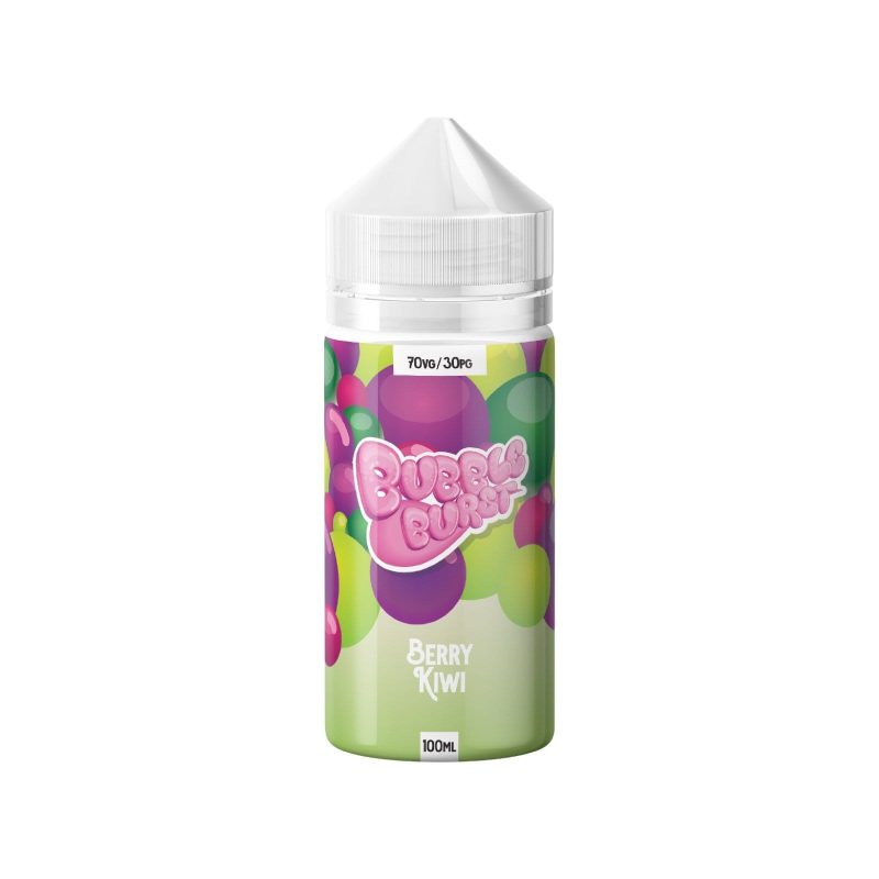 bubble burst berry kiwi e liquid 100ml mcr vape distro 285850