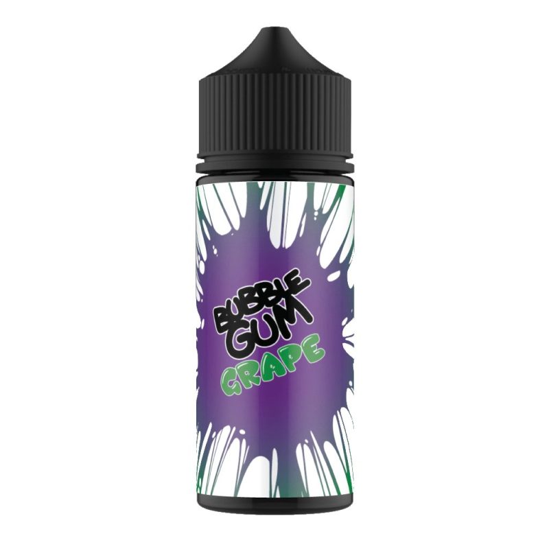 bubblegum grape e liquid 100ml mcr vape distro 743709