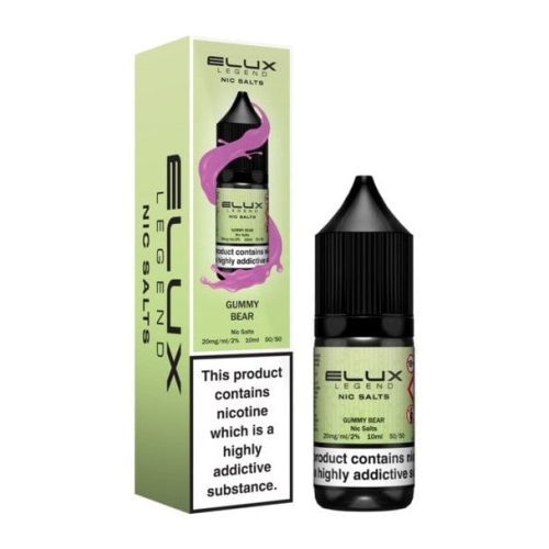 Elux Legend Nic Salts - 10ml E-liquids - Box of 10 - Mcr Vape Distro