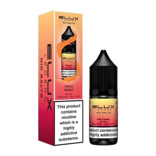 Elux Legend Nic Salts - 10ml E-liquids - Box of 10 - Mcr Vape Distro