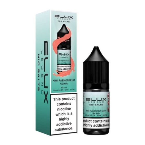 Elux Legend Nic Salts - 10ml E-liquids - Box of 10 - Mcr Vape Distro