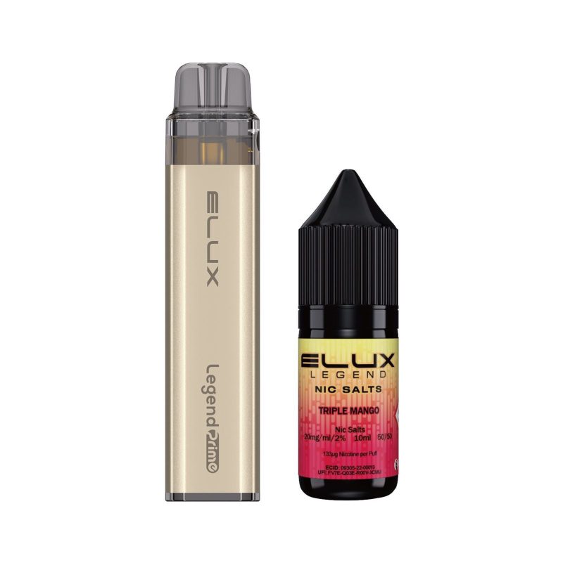 Elux Legend Prime 5000 Refillable Pod Kit - Mcr Vape Distro