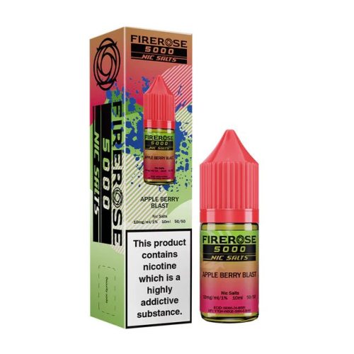 Firerose 5000 Nic Salt 10ml Bottle - Box of 10 - Mcr Vape Distro