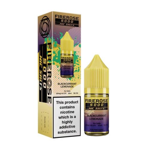 Firerose 5000 Nic Salt 10ml Bottle - Box of 10 - Mcr Vape Distro