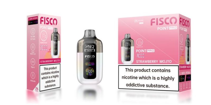 fisco point pro 7000 disposable box of 5 mcr vape distro 237344