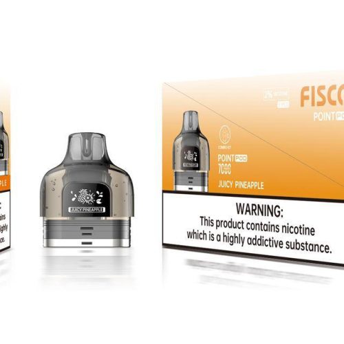 Fisco Point Pro 7000 Replacement Pods Pack of 5 - Mcr Vape Distro