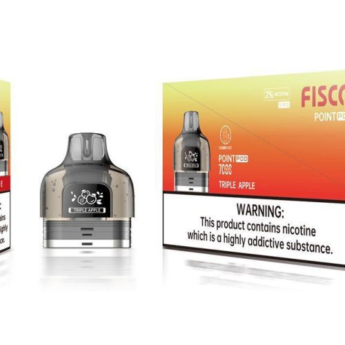 Fisco Point Pro 7000 Replacement Pods Pack of 5 - Mcr Vape Distro