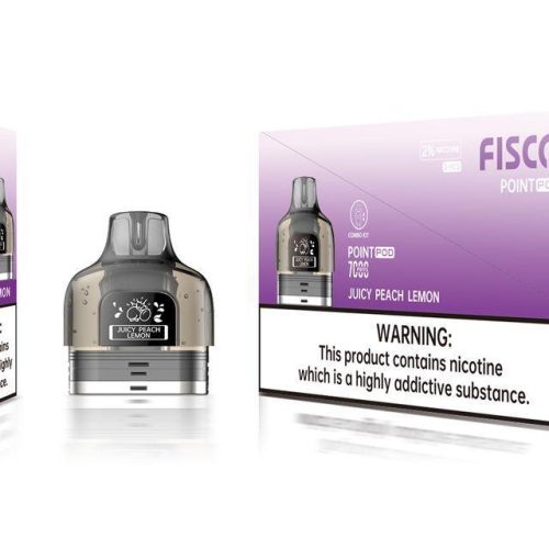 Fisco Point Pro 7000 Replacement Pods Pack of 5 - Mcr Vape Distro