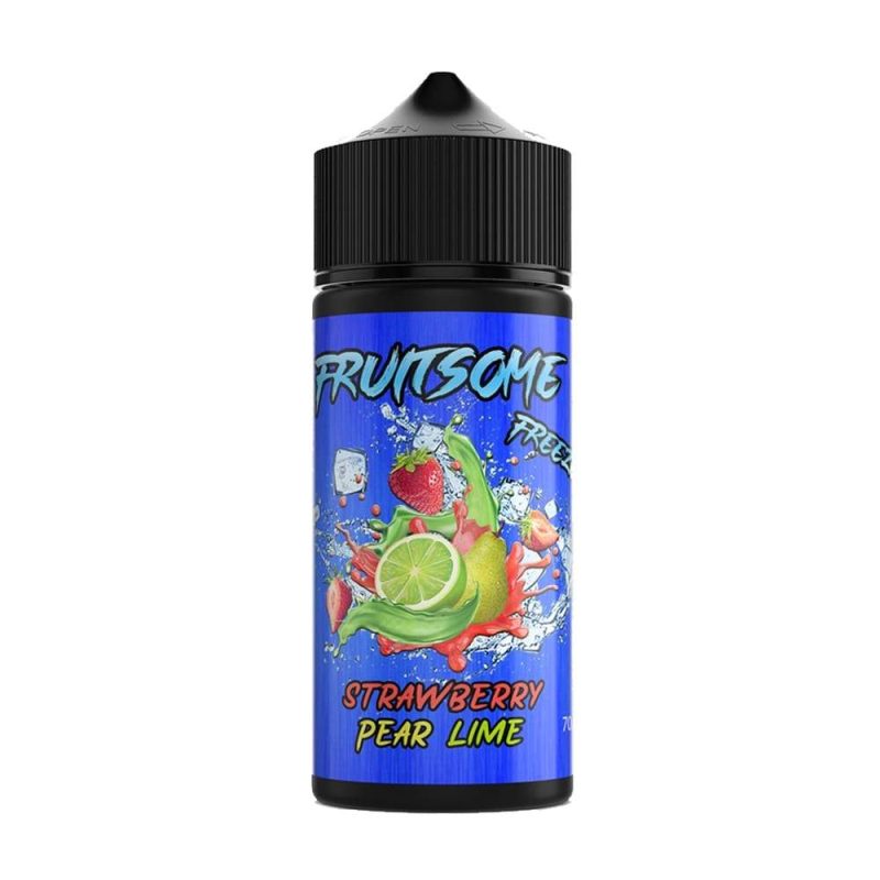 fruitsome freeze strawbery pear lime 100ml mcr vape distro 931253