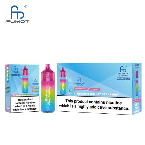 Fumot T9000 Disposable Vape Box of 5 - Mcr Vape Distro