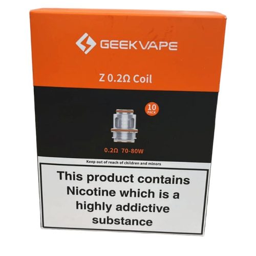 Geek Vape - Z Series - Replacement Coils - Pack of 5 - Mcr Vape Distro