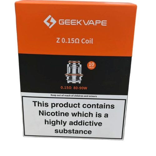 Geek Vape - Z Series - Replacement Coils - Pack of 5 - Mcr Vape Distro