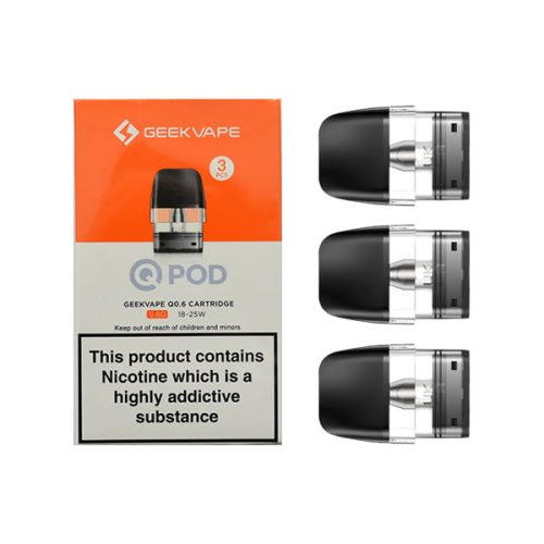 Geekvape Sonder Q Replacement Pods - (Pack of 3) - Mcr Vape Distro