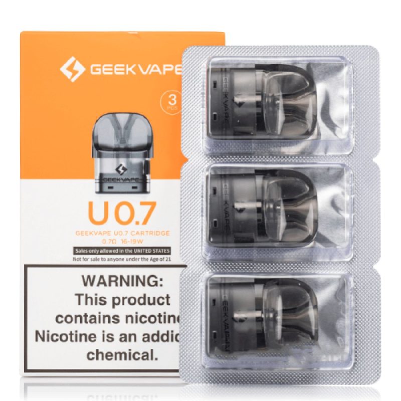 geekvape u replacement pods 3pack mcr vape distro 212871