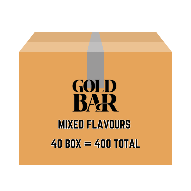 gold bar 600 disposable vape full carton mixed flavour mcr vape distro 581138