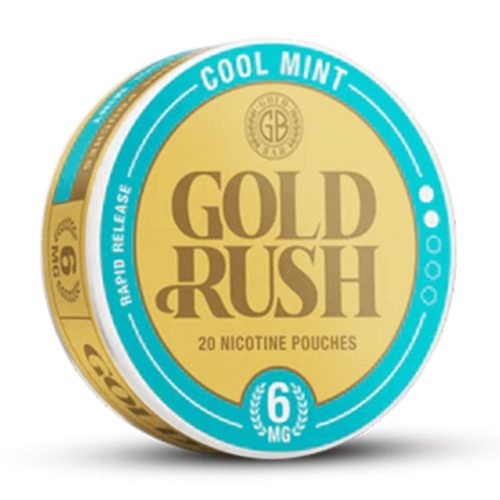 Gold Bar Gold Rush Nicotine Pouches Pack of 10 - Mcr Vape Distro