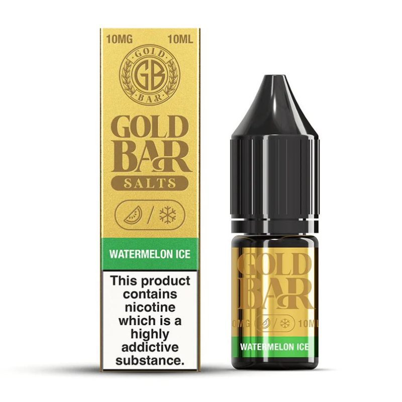 gold bar nic salts 10ml e liquids box of 10 mcr vape distro 725393