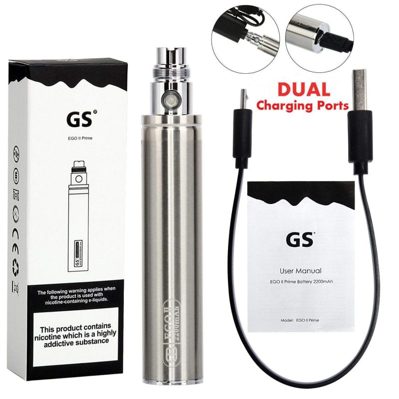 gs ego ii prime battery mcr vape distro 770795