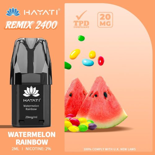 Hayati Remix 2400 Puffs Replacement Pods - Mcr Vape Distro