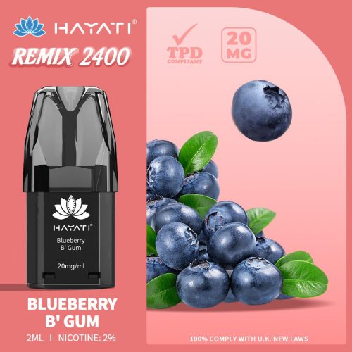 Hayati Remix 2400 Puffs Replacement Pods - Mcr Vape Distro