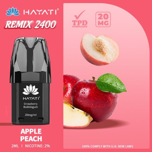 Hayati Remix 2400 Puffs Replacement Pods - Mcr Vape Distro