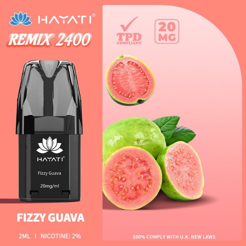 Hayati Remix 2400 Puffs Replacement Pods - Mcr Vape Distro