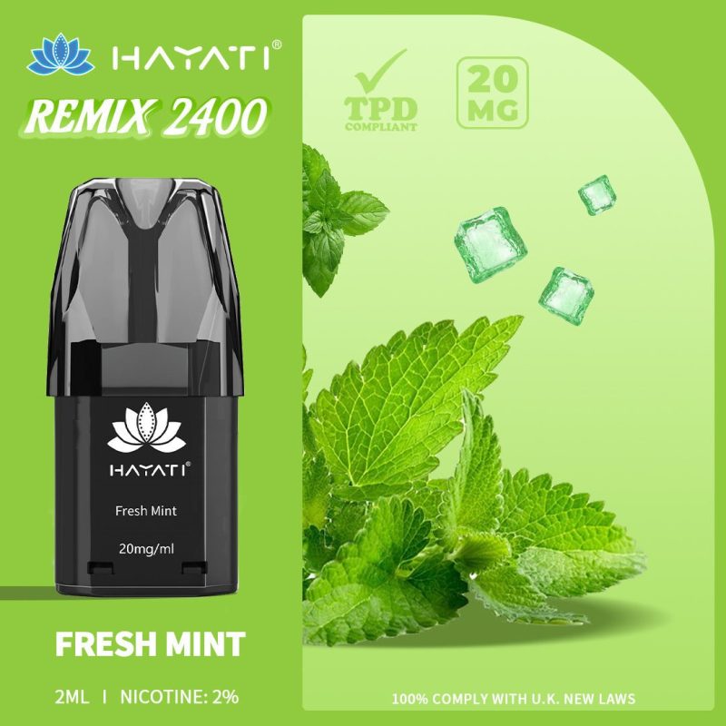 Hayati Remix 2400 Puffs Replacement Pods - Mcr Vape Distro