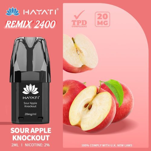 Hayati Remix 2400 Puffs Replacement Pods - Mcr Vape Distro