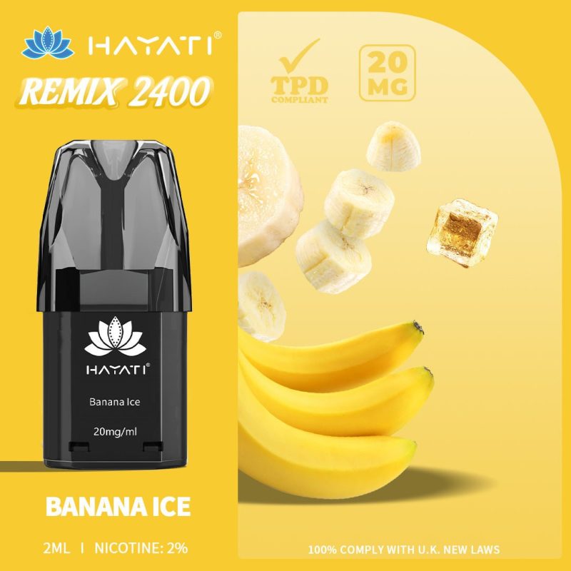 Hayati Remix 2400 Puffs Replacement Pods - Mcr Vape Distro