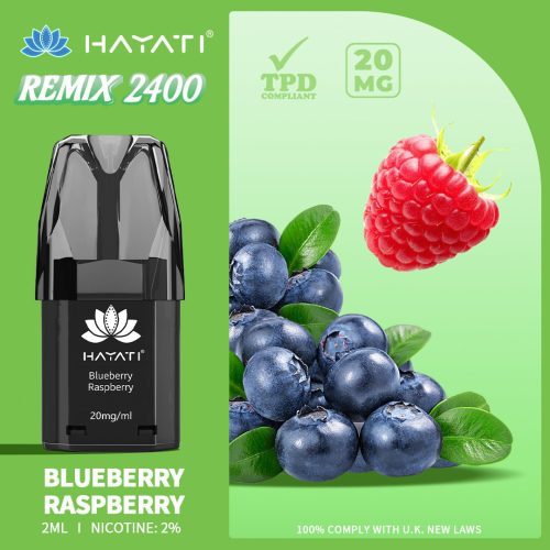 Hayati Remix 2400 Puffs Replacement Pods - Mcr Vape Distro