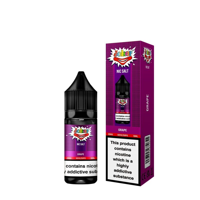 Joker Nic Salt 10ml E-liquids - Box of 10 - Mcr Vape Distro