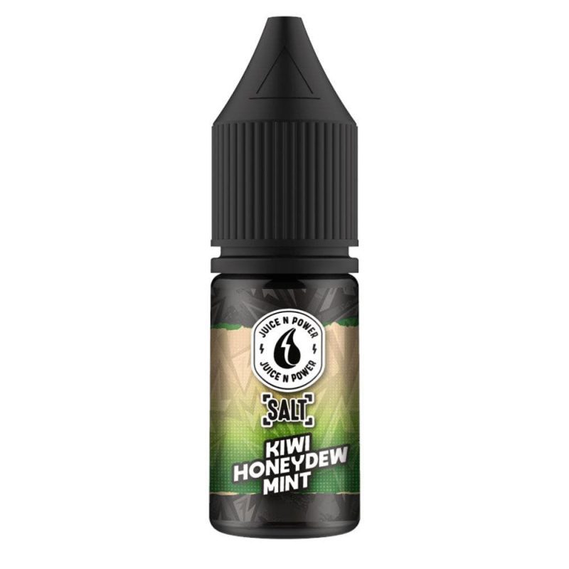 juice n power kiwi honeydew mint 10ml nic salt pack of 10 mcr vape distro 177662