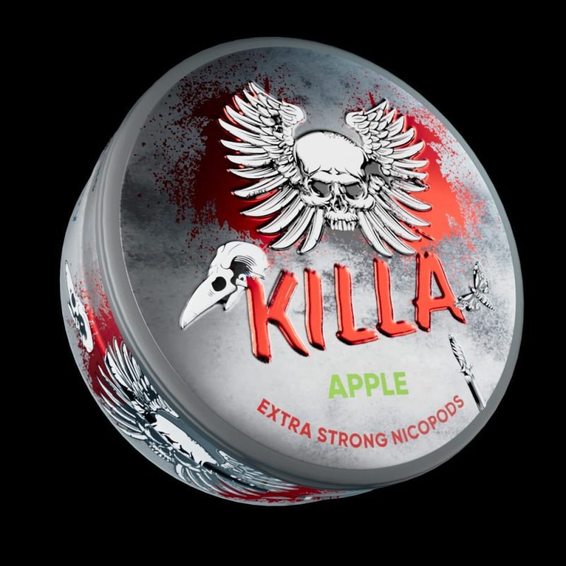 killa nicopods apple 128mg box of 10 mcr vape distro 341336