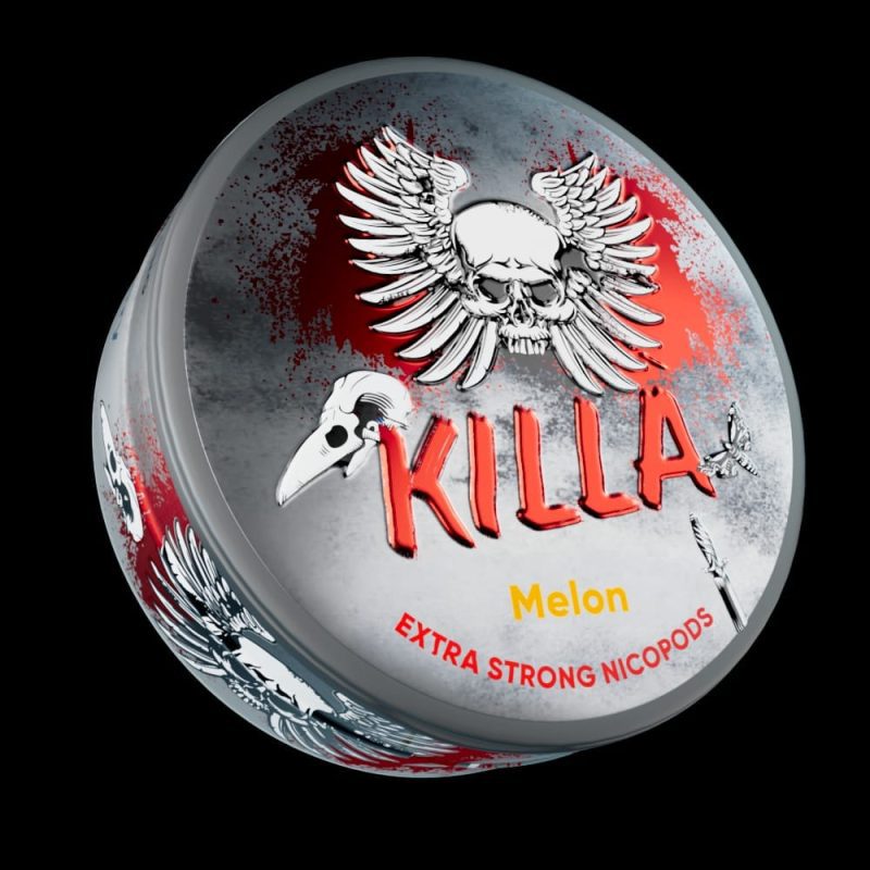 killa nicopods melon 128mg box of 10 mcr vape distro 127386