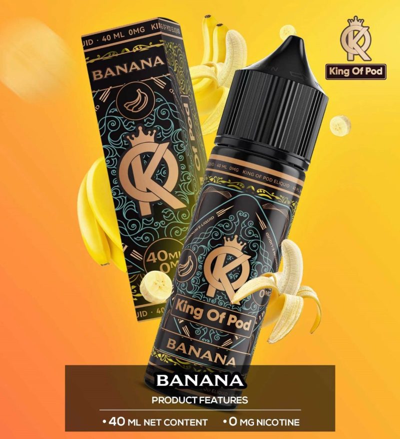 King of Pod 50ml E-liquids - Mcr Vape Distro