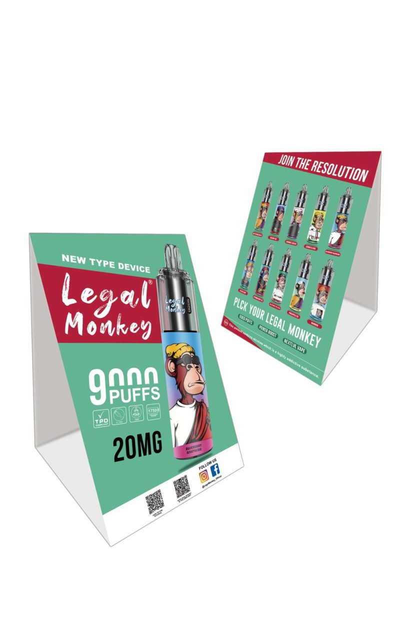 legal monkey 9000 disposable vape box of 5 mcr vape distro 695178