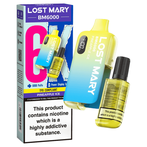 Lost Mary BM6000 Prefilled Disposable Vape Kit (Box of 5) - Mcr Vape Distro