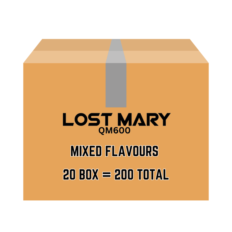 lost mary qm600 disposable vape full carton mixed flavour mcr vape distro 907714